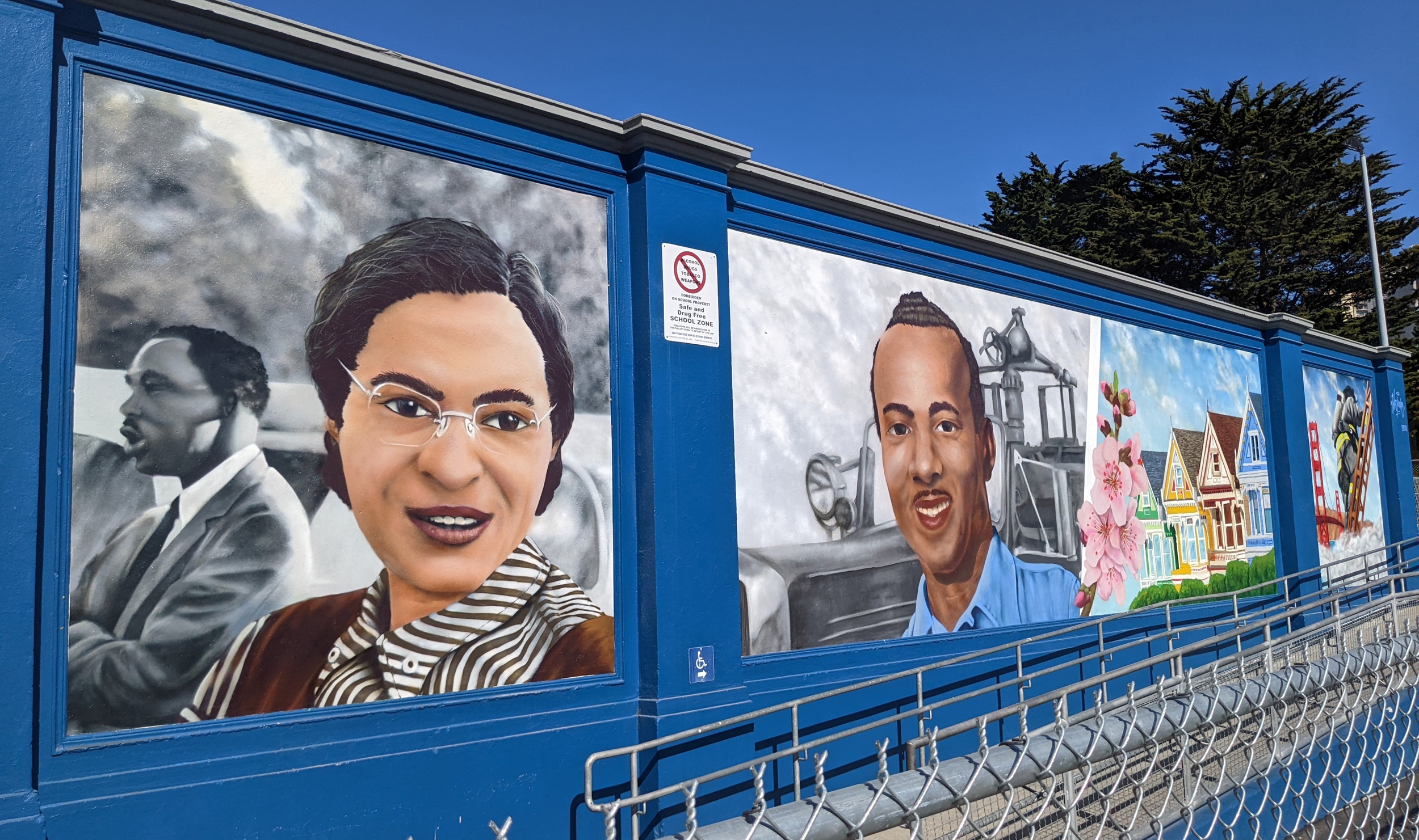 Rosa Parks / Earl Gage Jr Mural